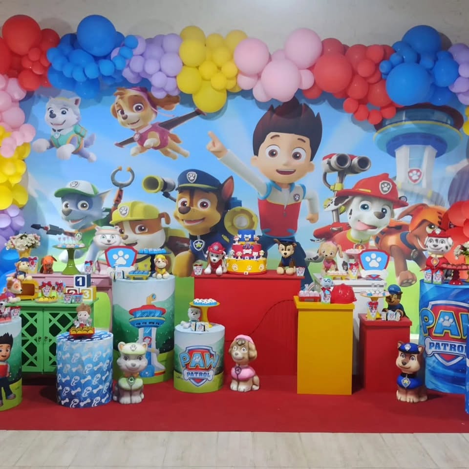 Decoração tema Patrulha Canina